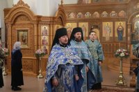 10-Праздник Сретения Господня. Божественная Литургия в Андреевском кафедральном соборе.