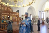 11-Праздник Сретения Господня. Божественная Литургия в Андреевском кафедральном соборе.