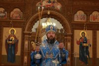 15-Праздник Сретения Господня. Божественная Литургия в Андреевском кафедральном соборе.