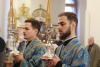 19-Праздник Сретения Господня. Божественная Литургия в Андреевском кафедральном соборе.