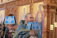 26-Праздник Сретения Господня. Божественная Литургия в Андреевском кафедральном соборе.