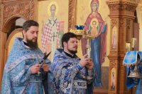 28-Праздник Сретения Господня. Божественная Литургия в Андреевском кафедральном соборе.