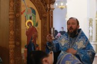 32-Праздник Сретения Господня. Божественная Литургия в Андреевском кафедральном соборе.