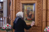 35-Праздник Сретения Господня. Божественная Литургия в Андреевском кафедральном соборе.