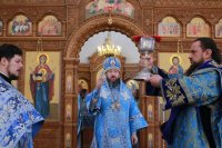 37-Праздник Сретения Господня. Божественная Литургия в Андреевском кафедральном соборе.