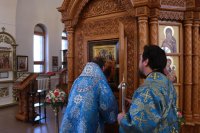 40-Праздник Сретения Господня. Божественная Литургия в Андреевском кафедральном соборе.