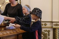 34-Вечернее богослужение в кафедральном соборе в канун праздника Входа Господня в Иерусалим