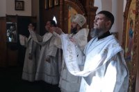 16-Служение епископа Амфилохия в день Лазаревой субботы