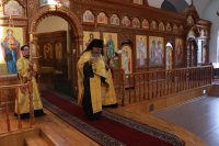 4-Вечернее богослужение в кафедральном соборе в канун Недели 5-ой по Пятидесятнице