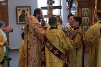 23-Вечернее богослужение в кафедральном соборе в канун Недели 5-ой по Пятидесятнице