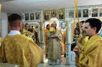 10-Архиепископ Амфилохий посетил Покровский храм села Верх-Уба