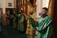 28-Божественная Литургия в день Вербного воскресения