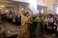 59-Божественная Литургия в день Вербного воскресения