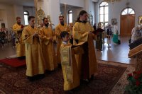 22-В день памяти святых Царственных мучеников архиепископ Амфилохий совершил Божественную Литургию в Андреевском кафедральном соборе