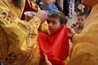 54-В день памяти святых Царственных мучеников архиепископ Амфилохий совершил Божественную Литургию в Андреевском кафедральном соборе