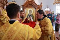 55-В день памяти святых Царственных мучеников архиепископ Амфилохий совершил Божественную Литургию в Андреевском кафедральном соборе