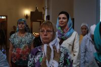 64-В день памяти святых Царственных мучеников архиепископ Амфилохий совершил Божественную Литургию в Андреевском кафедральном соборе