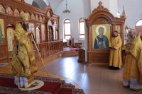 66-В день памяти святых Царственных мучеников архиепископ Амфилохий совершил Божественную Литургию в Андреевском кафедральном соборе