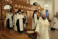 11-Епископ Амфилохий возглавил праздничные богослужения в канун Крещения Господня