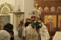 23-Епископ Амфилохий возглавил праздничные богослужения в канун Крещения Господня