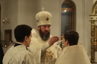 26-Епископ Амфилохий возглавил праздничные богослужения в канун Крещения Господня