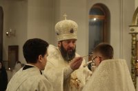 27-Епископ Амфилохий возглавил праздничные богослужения в канун Крещения Господня