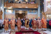 3-Епископ Амфилохий принял участие в торжествах в честь мученицы Агафии Панормской в Алма-Ате