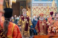 9-Епископ Амфилохий принял участие в торжествах в честь мученицы Агафии Панормской в Алма-Ате