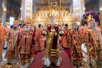 11-Епископ Амфилохий принял участие в торжествах в честь мученицы Агафии Панормской в Алма-Ате