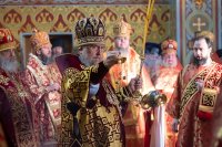 13-Епископ Амфилохий принял участие в торжествах в честь мученицы Агафии Панормской в Алма-Ате