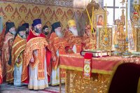 20-Епископ Амфилохий принял участие в торжествах в честь мученицы Агафии Панормской в Алма-Ате