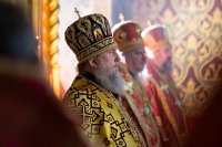 24-Епископ Амфилохий принял участие в торжествах в честь мученицы Агафии Панормской в Алма-Ате
