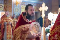 29-Епископ Амфилохий принял участие в торжествах в честь мученицы Агафии Панормской в Алма-Ате