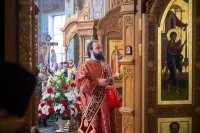 39-Епископ Амфилохий принял участие в торжествах в честь мученицы Агафии Панормской в Алма-Ате