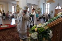12-Праздничное архипастырское служение в канун двунадесятого торжества Преображения Господня