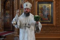 15-Праздничное архипастырское служение в канун двунадесятого торжества Преображения Господня