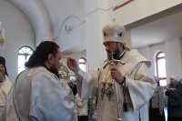 19-Праздничное архипастырское служение в канун двунадесятого торжества Преображения Господня
