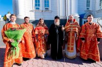 5-В день памяти собора новомучеников и исповедников Казахстанских архиепископ Усть-Каменогорский и Семипалатинский Амфилохий сослужил Главе Православной Церкви Казахстана за Божественной литургией в Успенском кафедральном соборе Астаны.