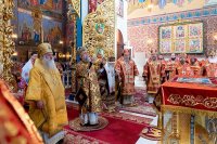12-В день памяти собора новомучеников и исповедников Казахстанских архиепископ Усть-Каменогорский и Семипалатинский Амфилохий сослужил Главе Православной Церкви Казахстана за Божественной литургией в Успенском кафедральном соборе Астаны.