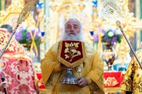 13-В день памяти собора новомучеников и исповедников Казахстанских архиепископ Усть-Каменогорский и Семипалатинский Амфилохий сослужил Главе Православной Церкви Казахстана за Божественной литургией в Успенском кафедральном соборе Астаны.