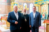 17-В день памяти собора новомучеников и исповедников Казахстанских архиепископ Усть-Каменогорский и Семипалатинский Амфилохий сослужил Главе Православной Церкви Казахстана за Божественной литургией в Успенском кафедральном соборе Астаны.