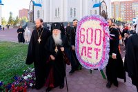 21-В день памяти собора новомучеников и исповедников Казахстанских архиепископ Усть-Каменогорский и Семипалатинский Амфилохий сослужил Главе Православной Церкви Казахстана за Божественной литургией в Успенском кафедральном соборе Астаны.