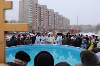56-Православные христиане Восточного Казахстана молитвенно встретили праздник Богоявления Господня