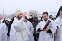 63-Православные христиане Восточного Казахстана молитвенно встретили праздник Богоявления Господня