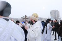 78-Православные христиане Восточного Казахстана молитвенно встретили праздник Богоявления Господня
