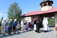 4-Праздник Преображения Господа Бога и Спаса нашего Иисуса Христа.  Архипастырский визит к православным христианам города Шемонаихи.