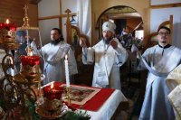 20-Праздник Преображения Господа Бога и Спаса нашего Иисуса Христа.  Архипастырский визит к православным христианам города Шемонаихи.