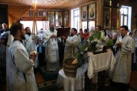 37-Праздник Преображения Господа Бога и Спаса нашего Иисуса Христа.  Архипастырский визит к православным христианам города Шемонаихи.
