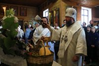 38-Праздник Преображения Господа Бога и Спаса нашего Иисуса Христа.  Архипастырский визит к православным христианам города Шемонаихи.