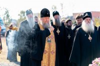 3-Участники празднования дня памяти Казахстанских святых совершили молитву на месте подвигов новомучениц Акмолинских